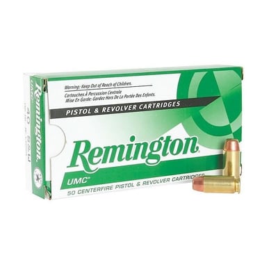 Remington .40 S&W 165-Gr. Metal Case 50 Rnds - $30