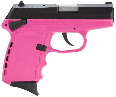 SCCY Industries CBPK CPX-1 Pistol 9mm 3.1in 10rd Black Pink - $219.79