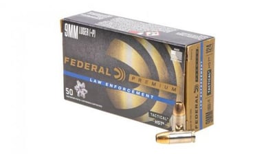 Federal HST 9mm 124+p 50 round box - $40.99