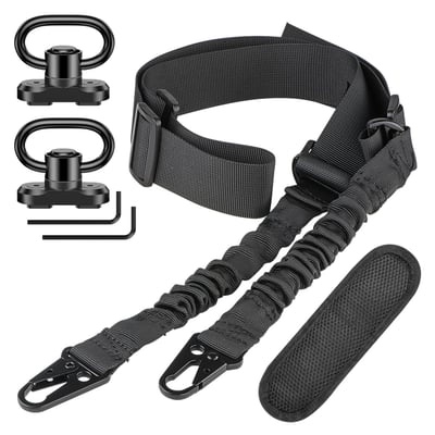 CVLIFE Two Point Sling with Removable Shoulder Pad with 2 Pack Swivels - $8 w/code "L5JQISZP" + FREE Shipping