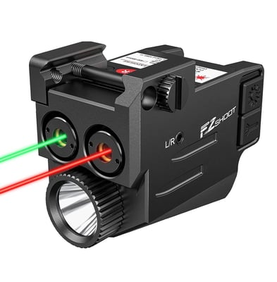 EZshoot 700 Lumens Light With Laser Compatible with Glock Rechargeable - $39.19 w/code "SW4KR7FI" + FREE Shipping