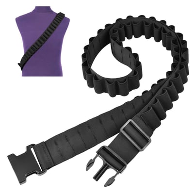 EZshoot Shotgun Shell Bandolier for 12 or 20 Gauge Hold 56 Shells - $7 w/code "R3QRZ9TT" + FREE Shipping