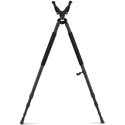 Trakiom Adjustable Shooting Bipod with 360° V Yoke Rest, Twist Lock, Lightweight Aluminum Frame, High Density Foam Handle and Spike Feet - $31.99 w/code "9K364HRW" + FREE Shipping