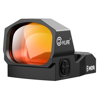CVLIFE WolfCovert Motion Awake 6 MOA Red/Green Dot for RMR, 1.1" Lens with Adapter for MOS & 21MM Picatinny - $75.39 w/code "ACAFRF4M" + FREE Shipping
