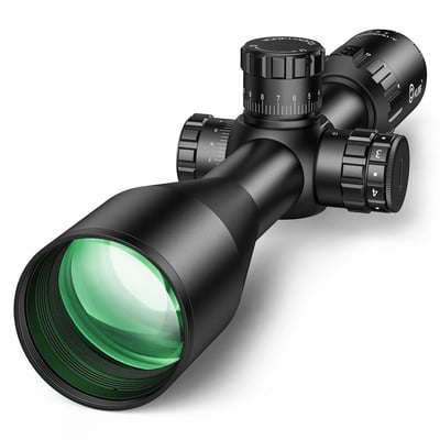 CVLIFE BearPower FFP Scope with MOA Illuminated Reticle, Zero Stop, Zero Reset, Parallax Adjustment 30mm Tube with Scope Rings - $136.49 w/code "H4O65UJE" + FREE Shipping