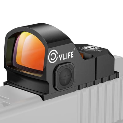 CVLIFE WolfProwl Red Dot Compatible with RMR Footprint 3 MOA with Adapter Plate for MOS Motion Awake - $59.99 w/code "HRKB5RSX" + FREE Shipping