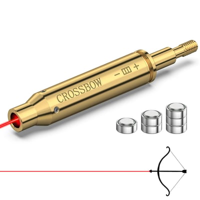 MidTen Crossbow Red Laser Bore Sight with 2 Sets of Batteries - $7.5 w/code "PRBUQNU8" + FREE Shipping