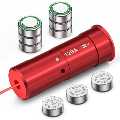 MidTen Bore Sighting Laser 223 5.56mm/ 9mm/12 Gauge with Extra Batteries - $11.55 w/code "RAC275OE" + FREE Shipping