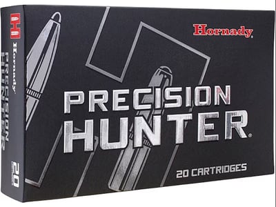 Hornady Precision Hunter 270 Winchester Short Magnum (WSM) Ammo 145 Grain Hornady ELD-X Polymer Tip Box of 20 - $45.25 + Free Shipping Over $99 (Free Shipping on $100+ Orders)