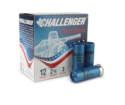 Challenger First Class Target Load 12 Gauge 2.75" 1 oz 8 Shot - $11.49