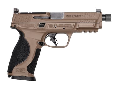 Smith and Wesson M&P9 M2.0 Metal OR Flat Dark Earth 9mm 4.625" Barrel 17-Rounds - $529.99 ($19.99 S/H on Firearms / $15.99 Flat Rate S/H on ammo)