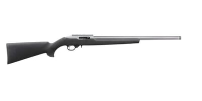Ruger 10/22 Light Varmint Target Stainless / Black .22 LR 20" Barrel 10-Rounds HOGUE Overmolded Stock - $399.99 ($19.99 S/H on Firearms / $15.99 Flat Rate S/H on ammo)