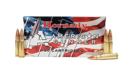 Hornady American Gunner 7.62x39mm Ammo 123gr HP Match 50-Rounds - $47.99 
