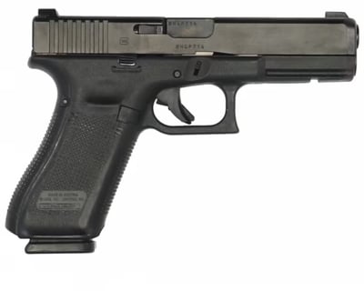 Glock 17 Gen 5 Semi-Auto Pistol 9mm, 4.49" Barrel, Front Serrations, 17rd Capacity, Law Enforcement Trade-Ins, Good to Very Good Condition - $399.99 