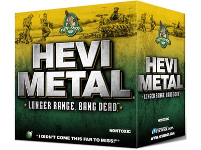 Hevi-Shot Hevi-Metal Longer Range 12 Gauge Steel and Bismuth Ammo 250 Rounds - $299.99 (Free Shipping +$99 with code FS061925) (Free Shipping on $100+ Orders)
