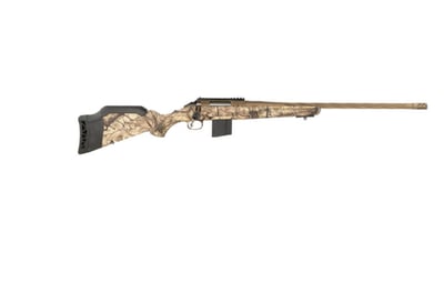 Ruger American Gen II .22 ARC, 22" Burnt Bronze Cerakote Threaded Barrel, 5+1 rnd - GoWild I-M Camo - $538.99