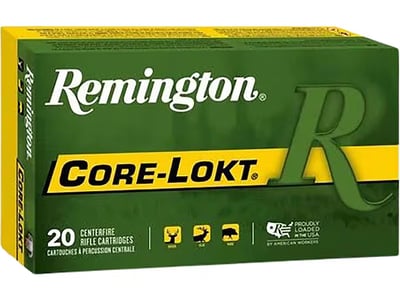 Remington Core-Lokt 35 Remington Ammo 150 Grain Jacketed Soft Point 20 Rounds - $27.86 (Free Shipping on $100+ Orders)