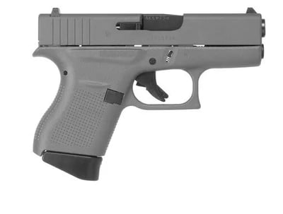 GLOCK G43 9mm Semi-Auto Pistol - 3.39" - 6 Round - Grey - $477.40