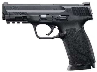 Smith & Wesson M&P9 2.0 LE Model, Semi Automatic, 9mm, 4.25" Barrel, (3) 17rd Magazines, White Dot Sights, Black - $349.99 
