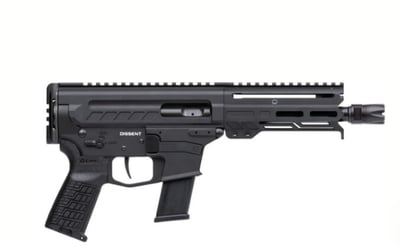 CMMG Dissent MKG 45 ACP, 6.5" Taper Threaded Barrel, Black Cerakote, 13rd - $1535.99
