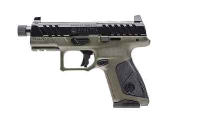 Beretta APX A1 Compact Tactical OD Green / Black 9mm 4.2" Barrel 15/17-Rounds 3 Mags - $425.99
