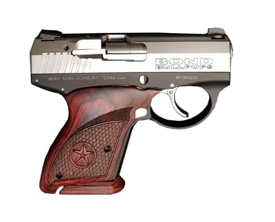 Bond Arms BullPup9 9mm Stainless Steel 3.35" BABP - $999.99 