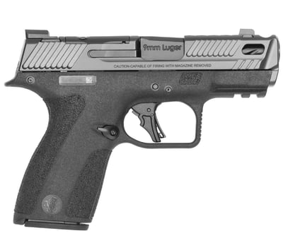 S&W PC M&P 9 Shield 9mm 3.6" Barrel X Carry Comp Thumb Safety 13-15 Round Mags - $539.99 (Add to Cart to See Best Pricing) + Free Shipping