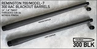 Remington 700 /M-7 Barrel .308 AAC Threaded Barrel - $149.99