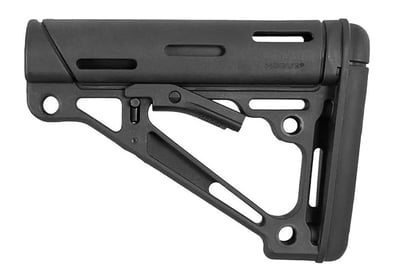 Hogue Mil-Spec OverMolded Collapsible Buttstock - Black - $32.99