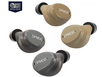 ISOtunes Sport OPMOD CALIBER True Wireless Tactical Earbuds With Bluetooth, 25 NRR, Black/FDE - $95.54 + FREE Shipping