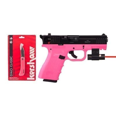 ISSC M22 22LR 4" Pink Combo + Free Kershaw Knife - $316.99 (Free S/H on Firearms)