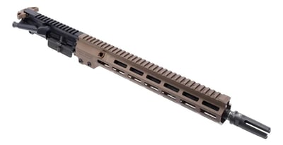 Geissele Automatics 14.5" 5.56 NATO 1:7 USASOC Improved Complete AR-15 Upper Receiver - Desert Dirt - $1259.99 (Add To Cart) 