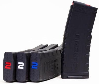 Amend2 MOD 2 AR-15 223/5.56 Magazines - 30 Round (3 Pack Red, White & Blue) - $25.64 w/code "E67UMS"