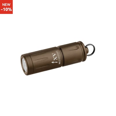 Olight USA iXV Desert Tan Keychain Light - $19.75 w/code "GUNDEALS" (Free S/H over $49)
