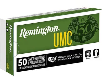 REMINGTON UMC 9mm 115gr Full Metal Jacket Ammunition 50 Rounds - $11.99