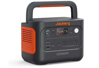 Jackery Explorer 1000 v2 Portable Power Station,1070Wh LiFePO4 Battery,1500W AC/100W USB-C Output, 1 Hr Fast Charge, Solar Generator for Camping,Emergency, RV, Off-Grid Living(Solar Panel Optional) - $399 + FREE Shipping