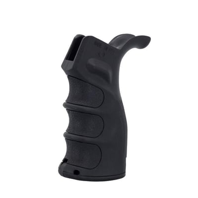 AR15 Pistol Grip Black Finger Groove JE Machine - $8.99