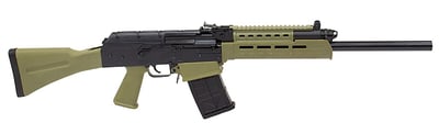 JTS 18.7" 12ga (2)5rd Shotgun, OD Green - $179.99 