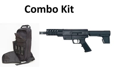 FREE Shipping On Just Right Carbine JRC9 GEN 3 6.5" GLOCK 34 ROUND 9MM MLOK PISTOL (Includes Sling Pack & Blade) - $645 
