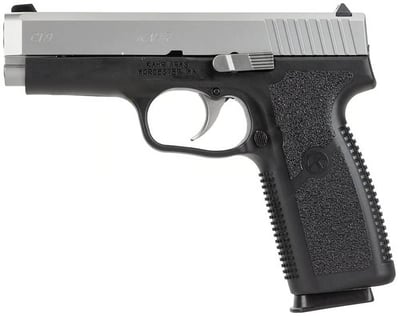 Kahr Arms CT9, 9mm, 4" Barrel, Matte Stainless/Black, 8Rds - $239.99 