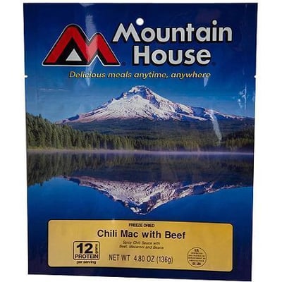 Mountain House Freeze Dried Chili Mac with Beef - $8.16 (Free S/H over $25)