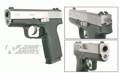 Kahr Arms CW45 Matte Stainless Compact 6+1 45 ACP - $355.89