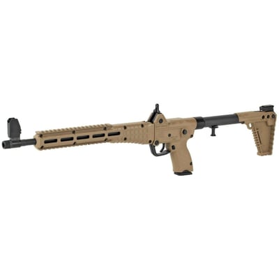 Kel-Tec Sub-2000 Blued/Tan Synthetic .40 S&W 16.1" Barrel 15-Rounds Glock 22 Magazines - $414.93 