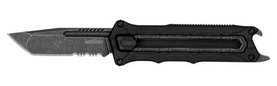 Kershaw Interstellar Manual OTF Tanto Blade with Serrations, Blackwash GFN Handle, Bottle Opener & Deep Pocketclip - $40.52 + FREE Shipping