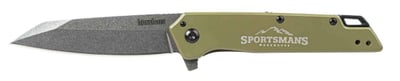 Kershaw Misdirect Sportsman's Exclusive 2.9" Folding Knife, Reverse Tanto, Steel Handle, Olive Green - $19.77  (Free S/H over $75 or Free store pickup)
