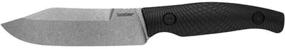Kershaw Camp 5 Fixed Blade Knife 4.75" Clip Point D2 Stonewashed Blade Glass Filled Nylon Handle Black - $34.99 (Free Shipping on $100+ Orders)