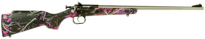 Crickett Youth G2 Muddy Girl/Stainless .22 LR 16.125" Barrel 1-Round - $160.53