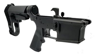 Konza Guns AR15 Pistol Complete Lower With SB Tactical SB3 Brace - $209.99