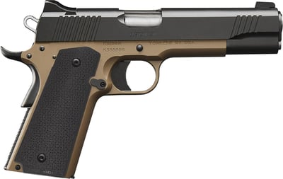 Kimber Custom LW 9mm, 5" Barrel, Flat Dark Earth Frame, Black Slide, 8rd - $550 