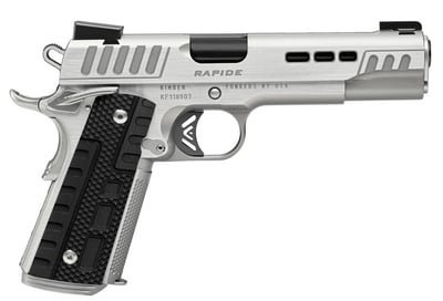 Kimber 1911 Rapide Frost 9mm Stainless Steel 5" Barrel 9rd - $1288 